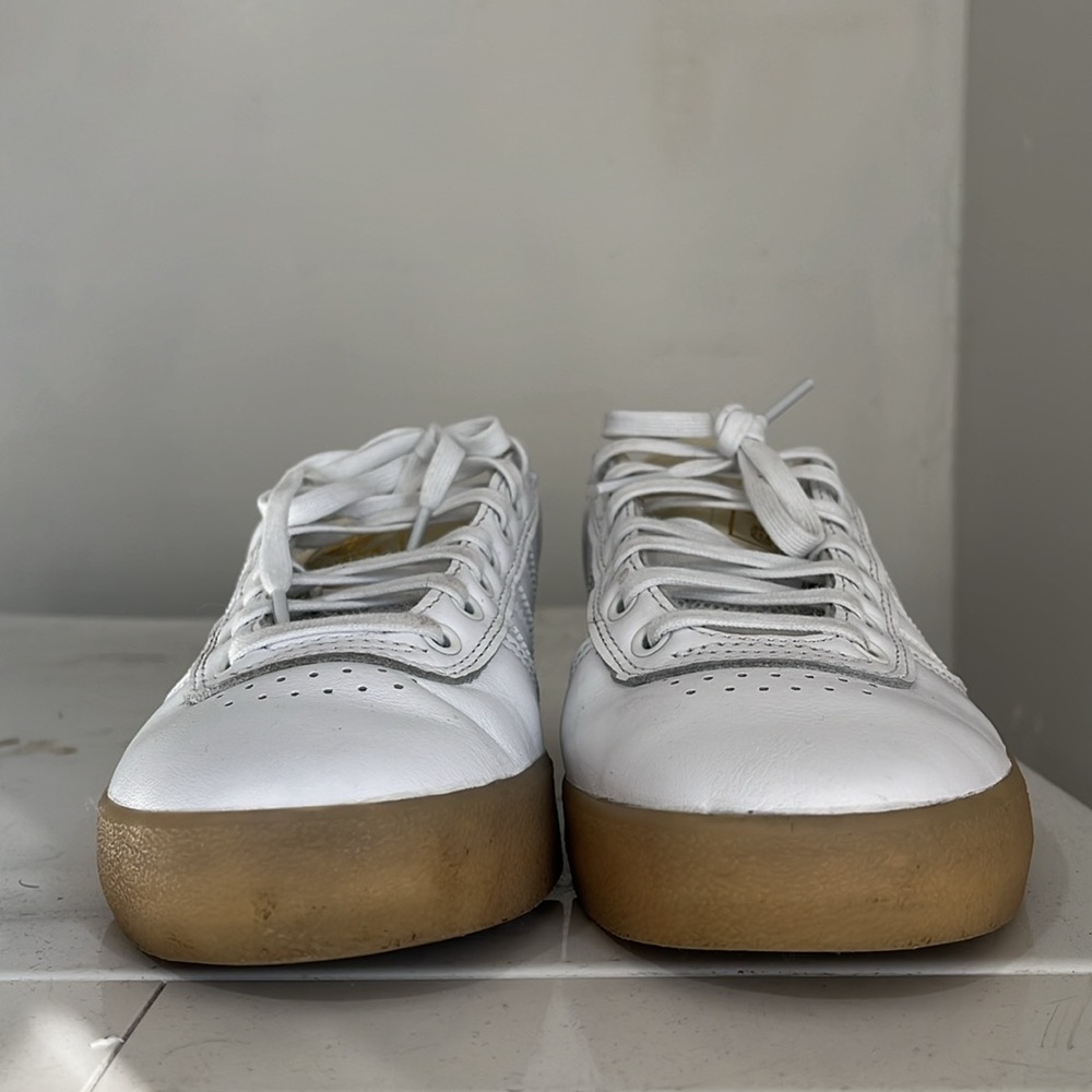 Adidas Puig Beige White Cream 7.5 - Picture 2 of 4